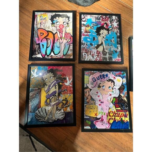 Charming Betty Boop wall art Prints - Picture 2 of 10